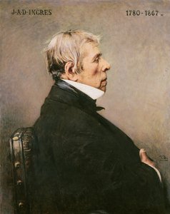 Retrato de J.A.D Ingres (1780-1867)